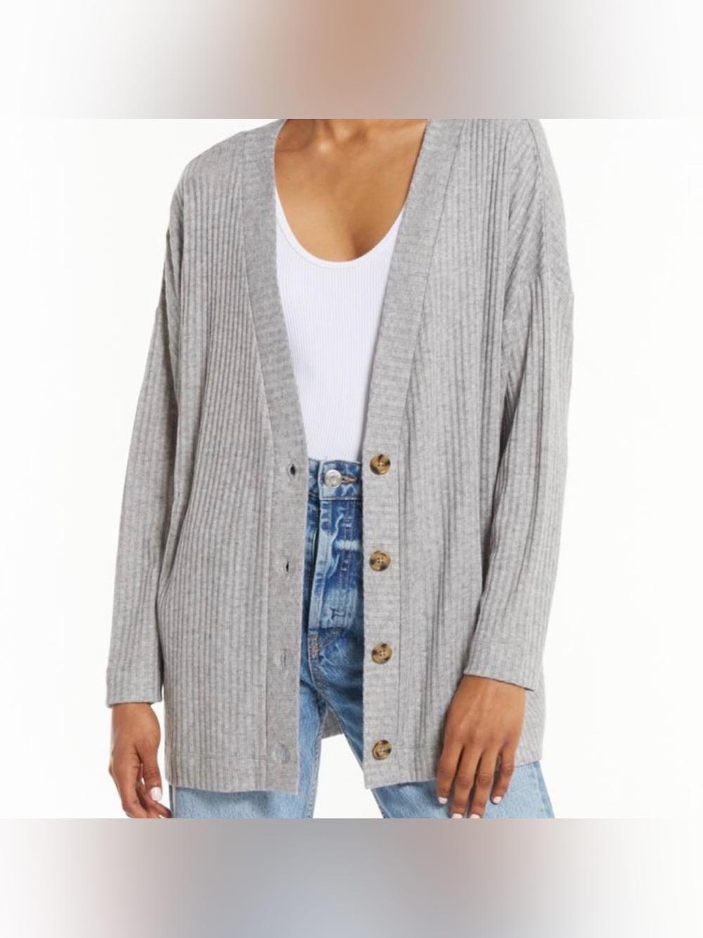 Z supply Midori Rib Cardigan
